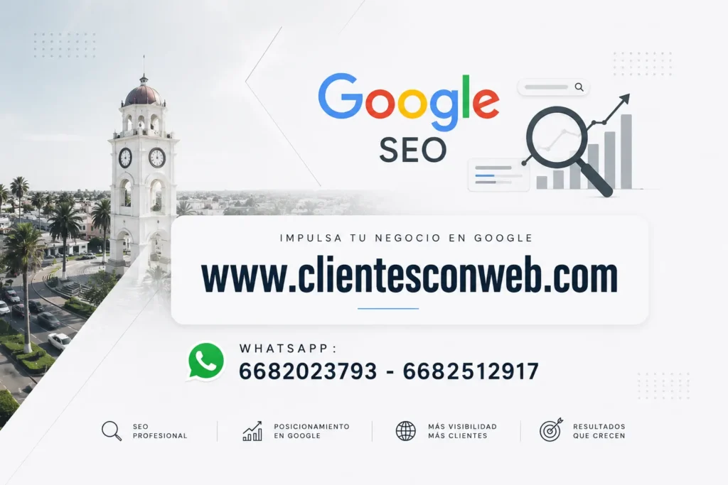 Cómo Aparecer en Google Sinaloa