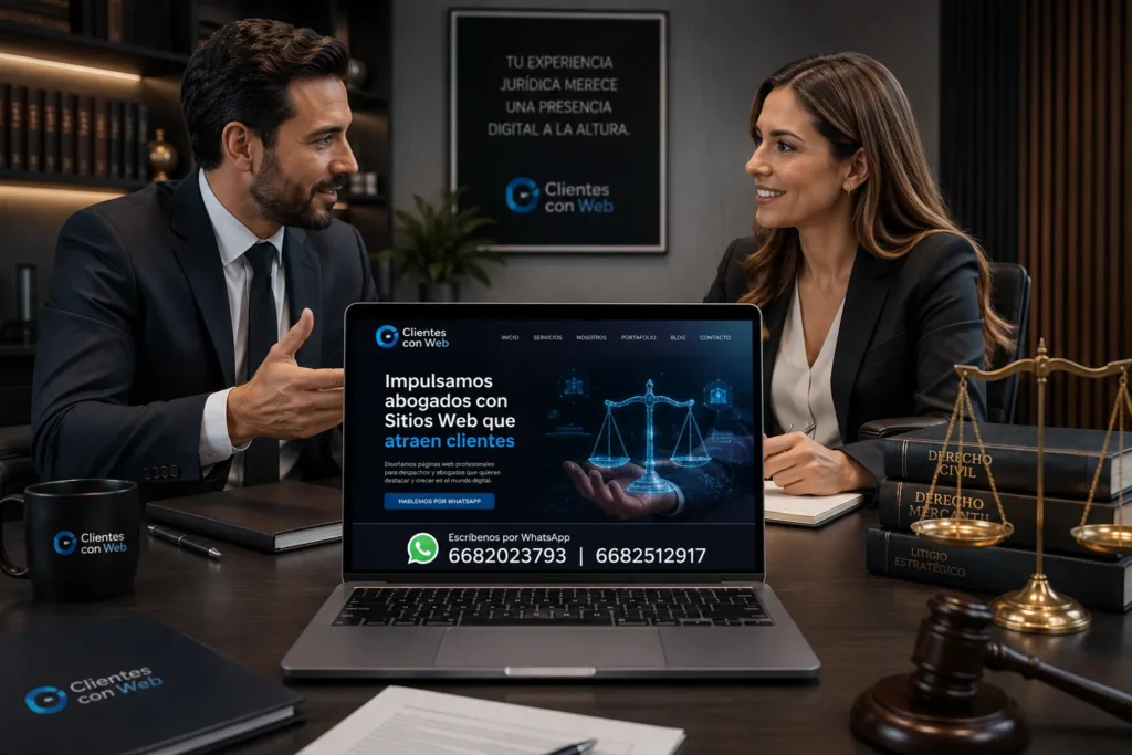 Página web para abogados en Los Mochis