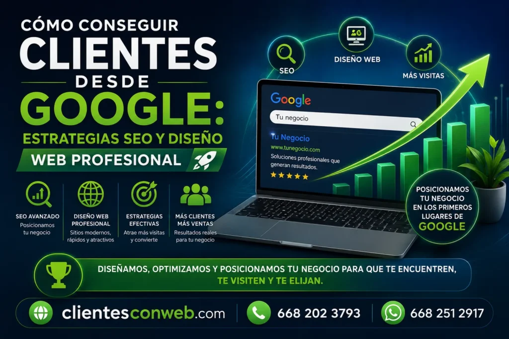 Cómo Conseguir Clientes desde Google Estrategias SEO y Diseño Web Profesional_resultado