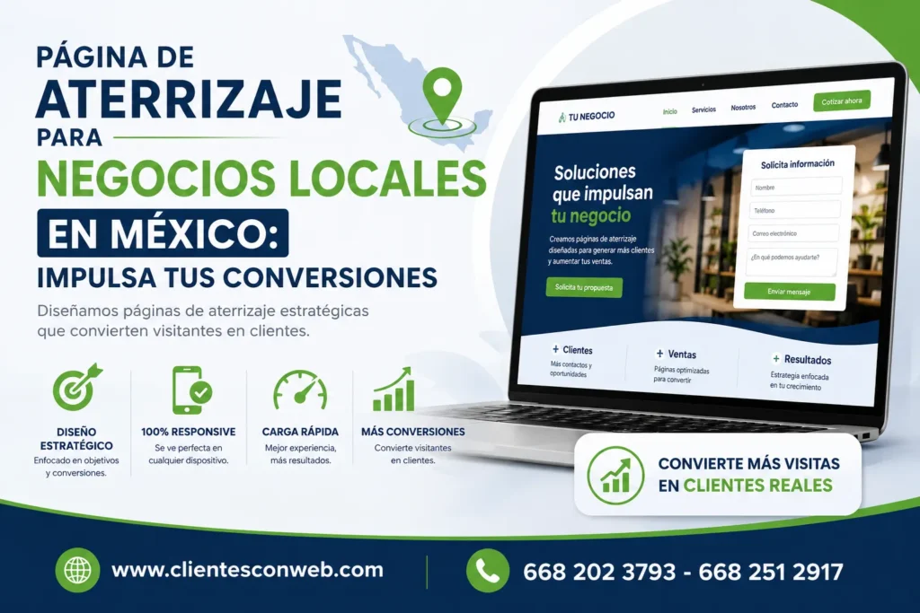 Página de Aterrizaje para Negocios Locales en México Impulsa tus Conversiones_resultado
