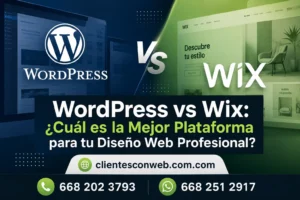 WordPress vs Wix ¿Cuál es la Mejor Plataforma para tu Diseño Web Profesional_resultado