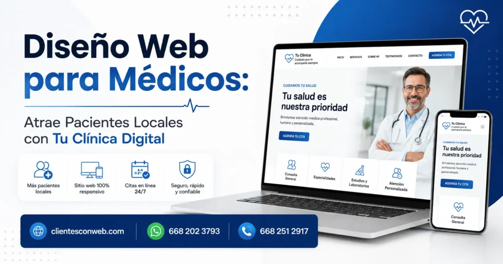 Diseño Web para Médicos Atrae Pacientes Locales con Tu Clínica Digital_resultado