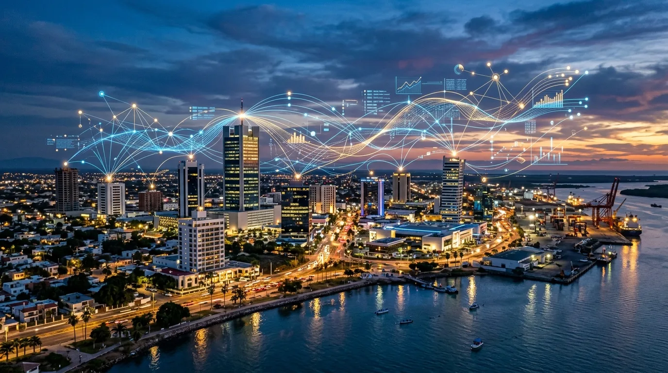 El Impacto del Diseño Web en el Crecimiento Empresarial en Los Mochis Diseñador de páginas web Los Mochis potenciando negocios locales con estrategia digital en el paisaje urbano de Los Mochis.
