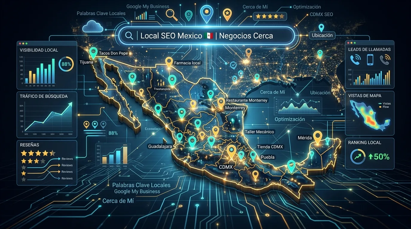 Dominando el Mercado Local: SEO Local por Nuestra Empresa de Diseño Web México Estrategias de SEO Local en México para aumentar la visibilidad de negocios