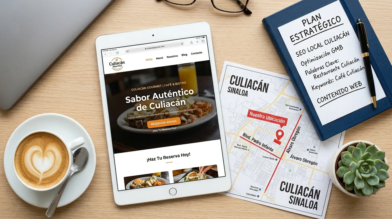 Planificación Estratégica de Presencia Digital Local Estrategia de SEO local y marketing digital para negocios en Culiacán.